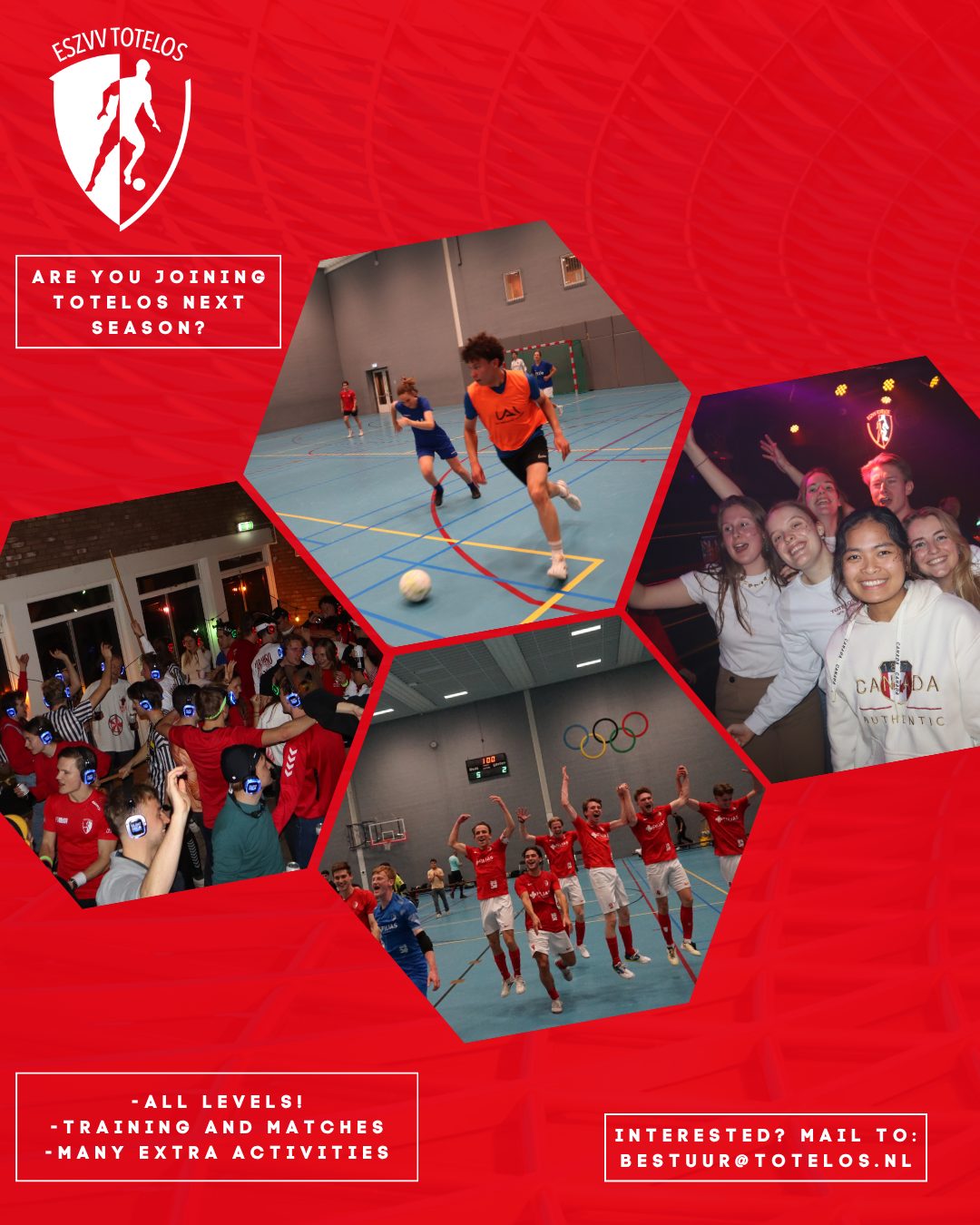 ⚽ Open Trainingen Bij Totelos! ⚽