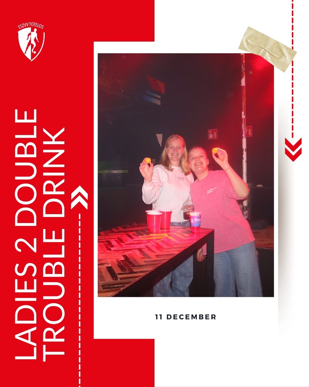 🥂Borrel 1: ✨Dames 2✨ double trouble drink🥂